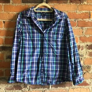 Medium Gap plaid button up